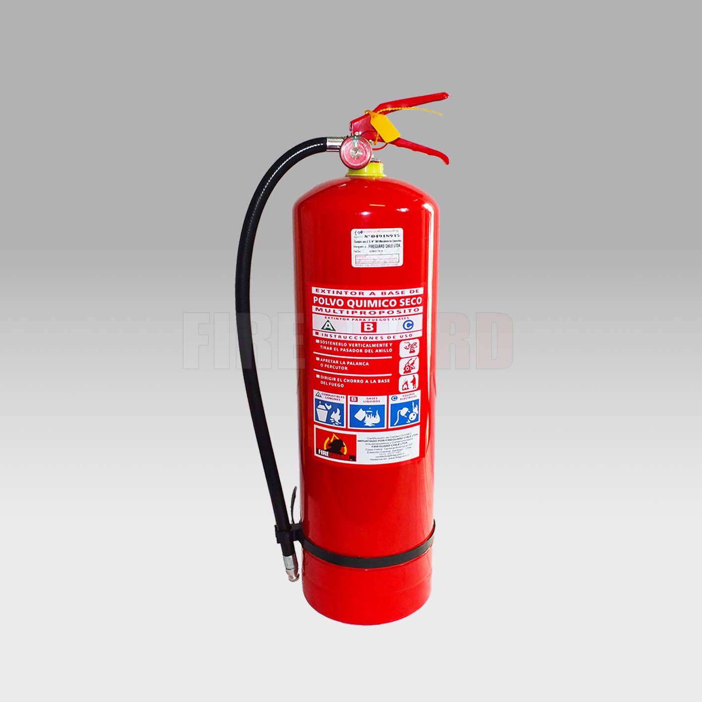 Extintor 10KG PQS ABC 75%